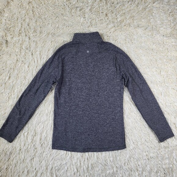 Lululemon Mens Gray 1/4 Zip Pullover Sweatshirt Size Small - Picture 10 of 15